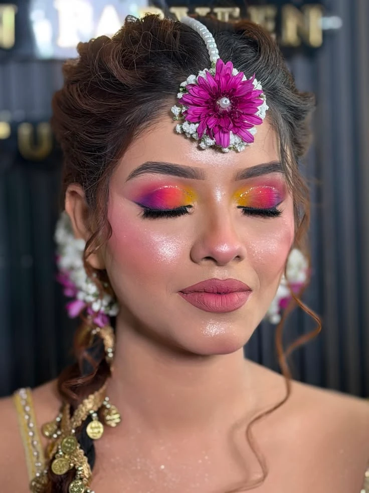 Haldi Makeup