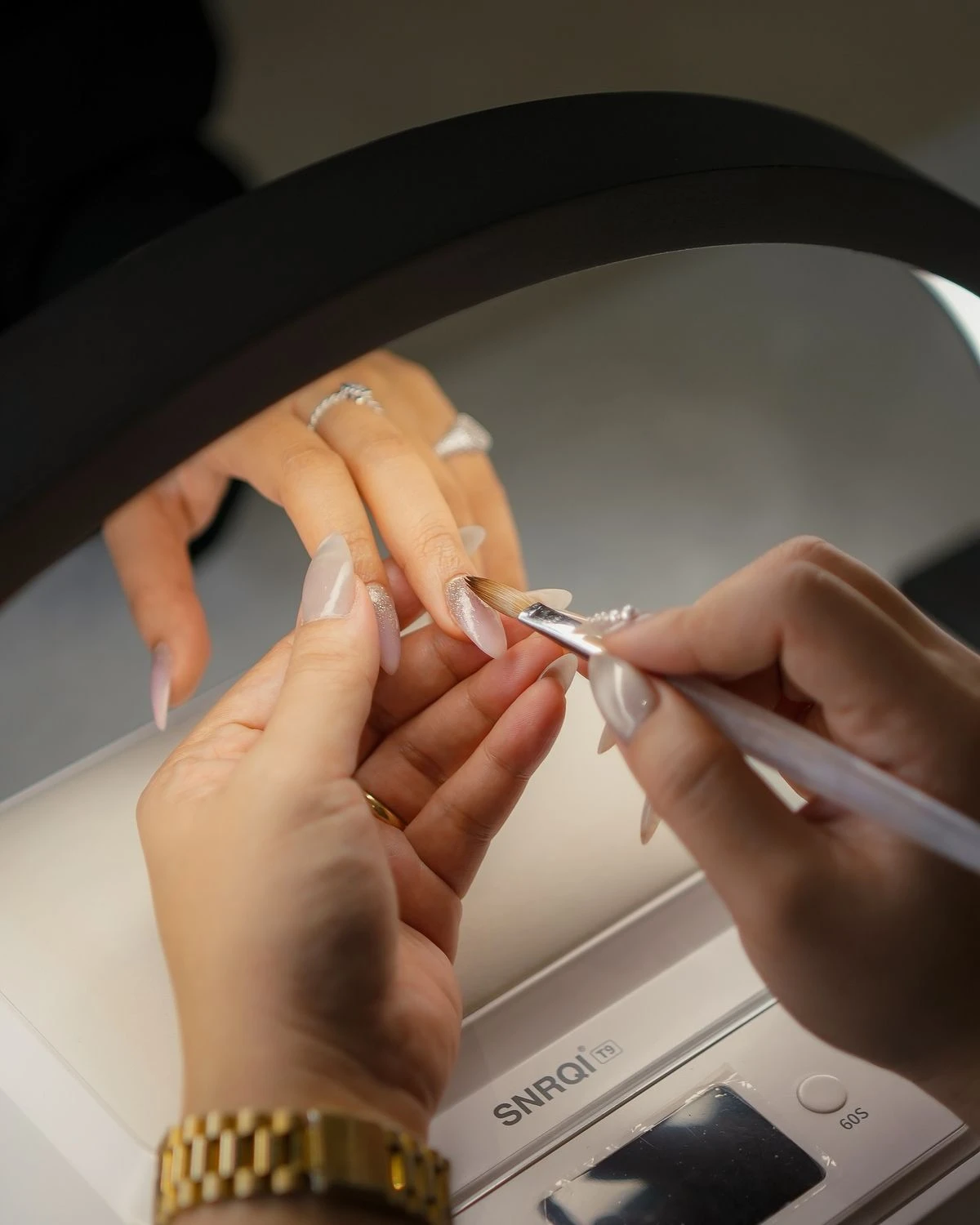 Nail extensions at BrushnnBloom