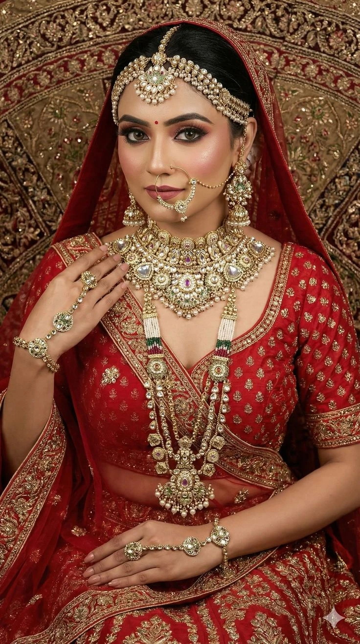 Bespoke Indian Bridal Artistry at BrushnnBloom